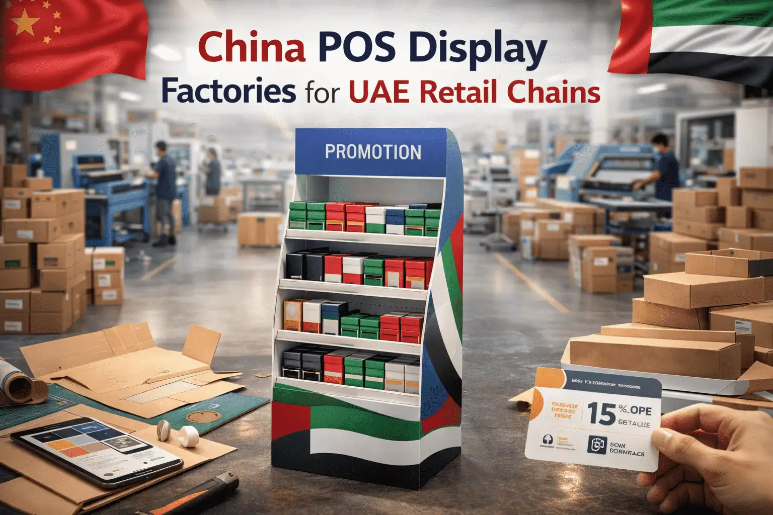 China POS Display Factories for UAE Retail Chains